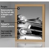 image:imageAmericanflat 20x30 Poster Frame  White Engineered Wood with Polished Plexiglass  Wide Picture Frame for Vertical or Horizontal Wall Display  Epic Collection  White  Polished plexiglass front hangs vertical or horizontal sawtooth hangers included fits photos posters and artPine