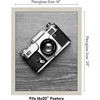 image:imageAmericanflat 20x30 Poster Frame  White Engineered Wood with Polished Plexiglass  Wide Picture Frame for Vertical or Horizontal Wall Display  Epic Collection  White  Polished plexiglass front hangs vertical or horizontal sawtooth hangers included fits photos posters and artLight Wood
