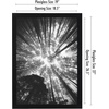 image:imageAmericanflat 20x30 Poster Frame  White Engineered Wood with Polished Plexiglass  Wide Picture Frame for Vertical or Horizontal Wall Display  Epic Collection  White  Polished plexiglass front hangs vertical or horizontal sawtooth hangers included fits photos posters and artBlack