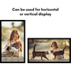 image:imageAmericanflat 20x30 Poster Frame  White Engineered Wood with Polished Plexiglass  Wide Picture Frame for Vertical or Horizontal Wall Display  Epic Collection  White  Polished plexiglass front hangs vertical or horizontal sawtooth hangers included fits photos posters and artBlack
