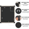 image:imageAmericanflat 20x30 Poster Frame  White Engineered Wood with Polished Plexiglass  Wide Picture Frame for Vertical or Horizontal Wall Display  Epic Collection  White  Polished plexiglass front hangs vertical or horizontal sawtooth hangers included fits photos posters and artDriftwood
