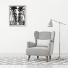 image:imageAmericanflat 20x30 Poster Frame  White Engineered Wood with Polished Plexiglass  Wide Picture Frame for Vertical or Horizontal Wall Display  Epic Collection  White  Polished plexiglass front hangs vertical or horizontal sawtooth hangers included fits photos posters and artDriftwood