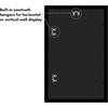 image:imageAmericanflat 20x30 Poster Frame  White Engineered Wood with Polished Plexiglass  Wide Picture Frame for Vertical or Horizontal Wall Display  Epic Collection  White  Polished plexiglass front hangs vertical or horizontal sawtooth hangers included fits photos posters and artBlack
