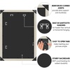 image:imageAmericanflat 20x30 Poster Frame  White Engineered Wood with Polished Plexiglass  Wide Picture Frame for Vertical or Horizontal Wall Display  Epic Collection  White  Polished plexiglass front hangs vertical or horizontal sawtooth hangers included fits photos posters and artLight Wood