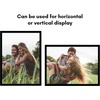 image:imageAmericanflat 20x30 Poster Frame  White Engineered Wood with Polished Plexiglass  Wide Picture Frame for Vertical or Horizontal Wall Display  Epic Collection  White  Polished plexiglass front hangs vertical or horizontal sawtooth hangers included fits photos posters and artBlack