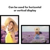 image:imageAmericanflat 20x30 Poster Frame  White Engineered Wood with Polished Plexiglass  Wide Picture Frame for Vertical or Horizontal Wall Display  Epic Collection  White  Polished plexiglass front hangs vertical or horizontal sawtooth hangers included fits photos posters and artBlack