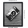 image:imageAmericanflat 20x30 Poster Frame  White Engineered Wood with Polished Plexiglass  Wide Picture Frame for Vertical or Horizontal Wall Display  Epic Collection  White  Polished plexiglass front hangs vertical or horizontal sawtooth hangers included fits photos posters and artBlack