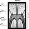 image:imageAmericanflat 20x30 Poster Frame  White Engineered Wood with Polished Plexiglass  Wide Picture Frame for Vertical or Horizontal Wall Display  Epic Collection  White  Polished plexiglass front hangs vertical or horizontal sawtooth hangers included fits photos posters and artBlack