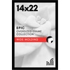 image:imageAmericanflat 20x30 Poster Frame  White Engineered Wood with Polished Plexiglass  Wide Picture Frame for Vertical or Horizontal Wall Display  Epic Collection  White  Polished plexiglass front hangs vertical or horizontal sawtooth hangers included fits photos posters and artBlack
