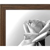 image:imageAmericanflat 20x30 Poster Frame  White Engineered Wood with Polished Plexiglass  Wide Picture Frame for Vertical or Horizontal Wall Display  Epic Collection  White  Polished plexiglass front hangs vertical or horizontal sawtooth hangers included fits photos posters and artMahogany