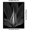 image:imageAmericanflat 20x30 Poster Frame  White Engineered Wood with Polished Plexiglass  Wide Picture Frame for Vertical or Horizontal Wall Display  Epic Collection  White  Polished plexiglass front hangs vertical or horizontal sawtooth hangers included fits photos posters and artBlack