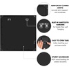 image:imageAmericanflat 20x30 Poster Frame  White Engineered Wood with Polished Plexiglass  Wide Picture Frame for Vertical or Horizontal Wall Display  Epic Collection  White  Polished plexiglass front hangs vertical or horizontal sawtooth hangers included fits photos posters and artBlack