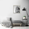 image:imageAmericanflat 20x30 Poster Frame  White Engineered Wood with Polished Plexiglass  Wide Picture Frame for Vertical or Horizontal Wall Display  Epic Collection  White  Polished plexiglass front hangs vertical or horizontal sawtooth hangers included fits photos posters and artGray
