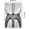 image:imageAmericanflat 20x30 Poster Frame  White Engineered Wood with Polished Plexiglass  Wide Picture Frame for Vertical or Horizontal Wall Display  Epic Collection  White  Polished plexiglass front hangs vertical or horizontal sawtooth hangers included fits photos posters and artWhite