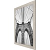 image:imageAmericanflat 20x30 Poster Frame  White Engineered Wood with Polished Plexiglass  Wide Picture Frame for Vertical or Horizontal Wall Display  Epic Collection  White  Polished plexiglass front hangs vertical or horizontal sawtooth hangers included fits photos posters and artDriftwood