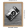 image:imageAmericanflat 20x30 Poster Frame  White Engineered Wood with Polished Plexiglass  Wide Picture Frame for Vertical or Horizontal Wall Display  Epic Collection  White  Polished plexiglass front hangs vertical or horizontal sawtooth hangers included fits photos posters and artPine