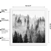 image:imageAmericanflat 20x30 Poster Frame  White Engineered Wood with Polished Plexiglass  Wide Picture Frame for Vertical or Horizontal Wall Display  Epic Collection  White  Polished plexiglass front hangs vertical or horizontal sawtooth hangers included fits photos posters and artWhite