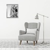 image:imageAmericanflat 20x30 Poster Frame  White Engineered Wood with Polished Plexiglass  Wide Picture Frame for Vertical or Horizontal Wall Display  Epic Collection  White  Polished plexiglass front hangs vertical or horizontal sawtooth hangers included fits photos posters and artSilver