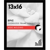 image:imageAmericanflat 20x30 Poster Frame  White Engineered Wood with Polished Plexiglass  Wide Picture Frame for Vertical or Horizontal Wall Display  Epic Collection  White  Polished plexiglass front hangs vertical or horizontal sawtooth hangers included fits photos posters and artBlack