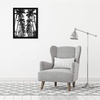 image:imageAmericanflat 20x30 Poster Frame  White Engineered Wood with Polished Plexiglass  Wide Picture Frame for Vertical or Horizontal Wall Display  Epic Collection  White  Polished plexiglass front hangs vertical or horizontal sawtooth hangers included fits photos posters and artBlack