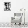 image:imageAmericanflat 20x30 Poster Frame  White Engineered Wood with Polished Plexiglass  Wide Picture Frame for Vertical or Horizontal Wall Display  Epic Collection  White  Polished plexiglass front hangs vertical or horizontal sawtooth hangers included fits photos posters and artSilver