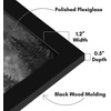 image:imageAmericanflat 20x30 Poster Frame  White Engineered Wood with Polished Plexiglass  Wide Picture Frame for Vertical or Horizontal Wall Display  Epic Collection  White  Polished plexiglass front hangs vertical or horizontal sawtooth hangers included fits photos posters and artBlack