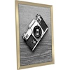 image:imageAmericanflat 20x30 Poster Frame  White Engineered Wood with Polished Plexiglass  Wide Picture Frame for Vertical or Horizontal Wall Display  Epic Collection  White  Polished plexiglass front hangs vertical or horizontal sawtooth hangers included fits photos posters and artGold