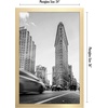 image:imageAmericanflat 20x30 Poster Frame  White Engineered Wood with Polished Plexiglass  Wide Picture Frame for Vertical or Horizontal Wall Display  Epic Collection  White  Polished plexiglass front hangs vertical or horizontal sawtooth hangers included fits photos posters and artGold