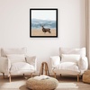 image:imageAmericanflat 20x30 Poster Frame  White Engineered Wood with Polished Plexiglass  Wide Picture Frame for Vertical or Horizontal Wall Display  Epic Collection  White  Polished plexiglass front hangs vertical or horizontal sawtooth hangers included fits photos posters and artBlack