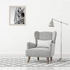 image:imageAmericanflat 20x30 Poster Frame  White Engineered Wood with Polished Plexiglass  Wide Picture Frame for Vertical or Horizontal Wall Display  Epic Collection  White  Polished plexiglass front hangs vertical or horizontal sawtooth hangers included fits photos posters and artLight Wood