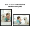 image:imageAmericanflat 20x30 Poster Frame  White Engineered Wood with Polished Plexiglass  Wide Picture Frame for Vertical or Horizontal Wall Display  Epic Collection  White  Polished plexiglass front hangs vertical or horizontal sawtooth hangers included fits photos posters and artBlack