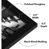 image:imageAmericanflat 20x30 Poster Frame  White Engineered Wood with Polished Plexiglass  Wide Picture Frame for Vertical or Horizontal Wall Display  Epic Collection  White  Polished plexiglass front hangs vertical or horizontal sawtooth hangers included fits photos posters and artBlack