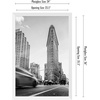 image:imageAmericanflat 20x30 Poster Frame  White Engineered Wood with Polished Plexiglass  Wide Picture Frame for Vertical or Horizontal Wall Display  Epic Collection  White  Polished plexiglass front hangs vertical or horizontal sawtooth hangers included fits photos posters and artWhite