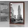 image:imageAmericanflat 20x30 Poster Frame  White Engineered Wood with Polished Plexiglass  Wide Picture Frame for Vertical or Horizontal Wall Display  Epic Collection  White  Polished plexiglass front hangs vertical or horizontal sawtooth hangers included fits photos posters and artWalnut