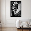 image:imageAmericanflat 20x30 Poster Frame  White Engineered Wood with Polished Plexiglass  Wide Picture Frame for Vertical or Horizontal Wall Display  Epic Collection  White  Polished plexiglass front hangs vertical or horizontal sawtooth hangers included fits photos posters and artBlack