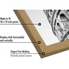 image:imageAmericanflat 20x30 Poster Frame  White Engineered Wood with Polished Plexiglass  Wide Picture Frame for Vertical or Horizontal Wall Display  Epic Collection  White  Polished plexiglass front hangs vertical or horizontal sawtooth hangers included fits photos posters and artPine