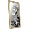 image:imageAmericanflat 20x30 Poster Frame  White Engineered Wood with Polished Plexiglass  Wide Picture Frame for Vertical or Horizontal Wall Display  Epic Collection  White  Polished plexiglass front hangs vertical or horizontal sawtooth hangers included fits photos posters and artGold