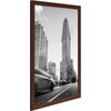 image:imageAmericanflat 20x30 Poster Frame  White Engineered Wood with Polished Plexiglass  Wide Picture Frame for Vertical or Horizontal Wall Display  Epic Collection  White  Polished plexiglass front hangs vertical or horizontal sawtooth hangers included fits photos posters and artWalnut