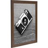 image:imageAmericanflat 20x30 Poster Frame  White Engineered Wood with Polished Plexiglass  Wide Picture Frame for Vertical or Horizontal Wall Display  Epic Collection  White  Polished plexiglass front hangs vertical or horizontal sawtooth hangers included fits photos posters and artMahogany