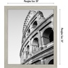 image:imageAmericanflat 20x30 Poster Frame  White Engineered Wood with Polished Plexiglass  Wide Picture Frame for Vertical or Horizontal Wall Display  Epic Collection  White  Polished plexiglass front hangs vertical or horizontal sawtooth hangers included fits photos posters and artGray