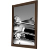 image:imageAmericanflat 20x30 Poster Frame  White Engineered Wood with Polished Plexiglass  Wide Picture Frame for Vertical or Horizontal Wall Display  Epic Collection  White  Polished plexiglass front hangs vertical or horizontal sawtooth hangers included fits photos posters and artWalnut