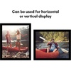image:imageAmericanflat 20x30 Poster Frame  White Engineered Wood with Polished Plexiglass  Wide Picture Frame for Vertical or Horizontal Wall Display  Epic Collection  White  Polished plexiglass front hangs vertical or horizontal sawtooth hangers included fits photos posters and artBlack