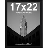 image:imageAmericanflat 20x30 Poster Frame  White Engineered Wood with Polished Plexiglass  Wide Picture Frame for Vertical or Horizontal Wall Display  Epic Collection  White  Polished plexiglass front hangs vertical or horizontal sawtooth hangers included fits photos posters and artBlack