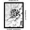 image:imageAmericanflat 20x30 Poster Frame  White Engineered Wood with Polished Plexiglass  Wide Picture Frame for Vertical or Horizontal Wall Display  Epic Collection  White  Polished plexiglass front hangs vertical or horizontal sawtooth hangers included fits photos posters and artBlack