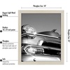 image:imageAmericanflat 20x30 Poster Frame  White Engineered Wood with Polished Plexiglass  Wide Picture Frame for Vertical or Horizontal Wall Display  Epic Collection  White  Polished plexiglass front hangs vertical or horizontal sawtooth hangers included fits photos posters and artLight Wood