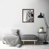 image:imageAmericanflat 20x30 Poster Frame  White Engineered Wood with Polished Plexiglass  Wide Picture Frame for Vertical or Horizontal Wall Display  Epic Collection  White  Polished plexiglass front hangs vertical or horizontal sawtooth hangers included fits photos posters and artMahogany