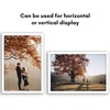 image:imageAmericanflat 20x30 Poster Frame  White Engineered Wood with Polished Plexiglass  Wide Picture Frame for Vertical or Horizontal Wall Display  Epic Collection  White  Polished plexiglass front hangs vertical or horizontal sawtooth hangers included fits photos posters and artWhite
