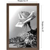 image:imageAmericanflat 20x30 Poster Frame  White Engineered Wood with Polished Plexiglass  Wide Picture Frame for Vertical or Horizontal Wall Display  Epic Collection  White  Polished plexiglass front hangs vertical or horizontal sawtooth hangers included fits photos posters and artMahogany