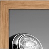 image:imageAmericanflat 20x30 Poster Frame  White Engineered Wood with Polished Plexiglass  Wide Picture Frame for Vertical or Horizontal Wall Display  Epic Collection  White  Polished plexiglass front hangs vertical or horizontal sawtooth hangers included fits photos posters and artDark Oak