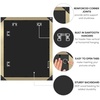 image:imageAmericanflat 20x30 Poster Frame  White Engineered Wood with Polished Plexiglass  Wide Picture Frame for Vertical or Horizontal Wall Display  Epic Collection  White  Polished plexiglass front hangs vertical or horizontal sawtooth hangers included fits photos posters and artGold